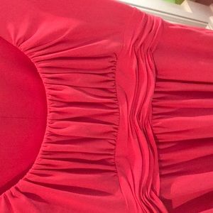 Casual dress in hot pink